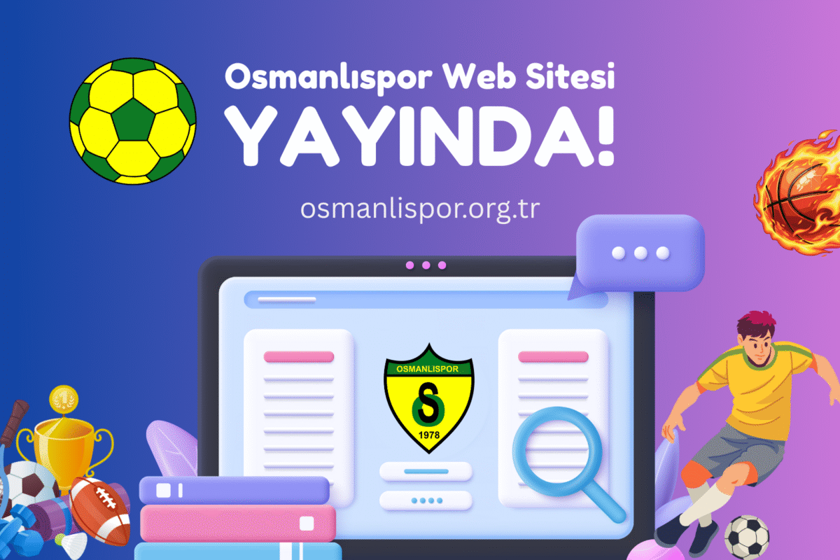 Osmanlıspor Kulübü’nün Web Sitesi Yayında!