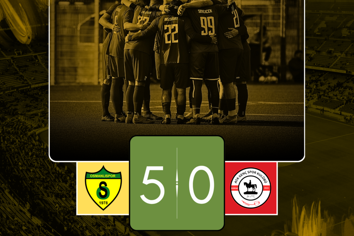Maç Sonucu: Osmanlıspor 5-0 Ata Gençspor